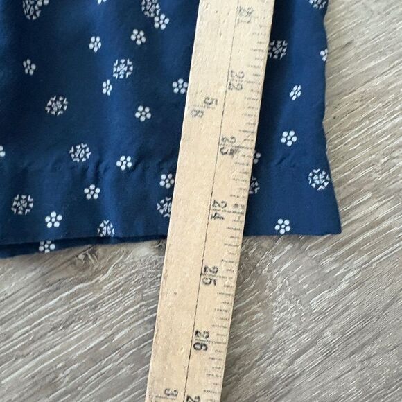 MADEWELL Sophia Jumpsuit in Navy Blue Bandana Flower, Size Small - Picture 10 of 14